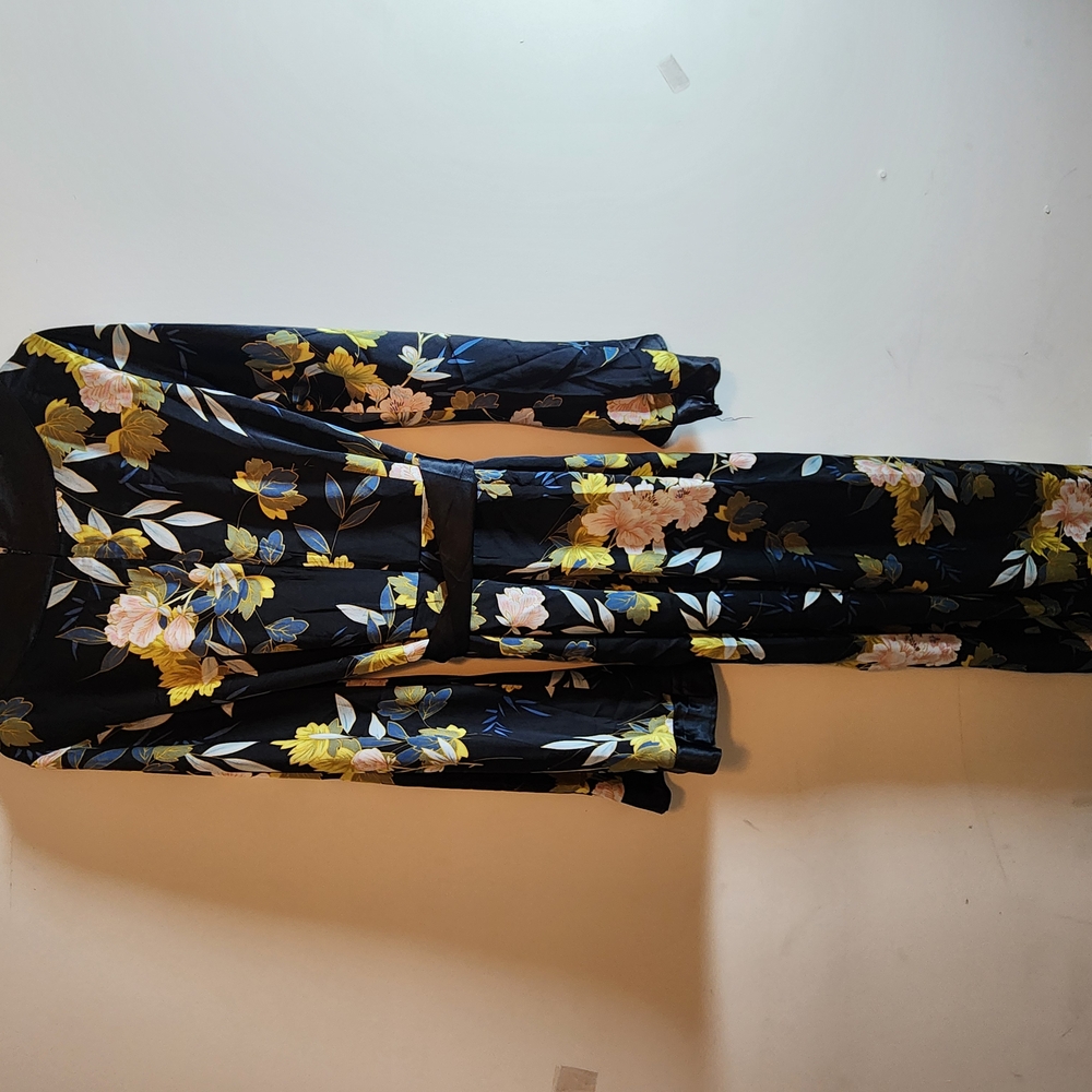 Floral Black Women’s Jumpsuit